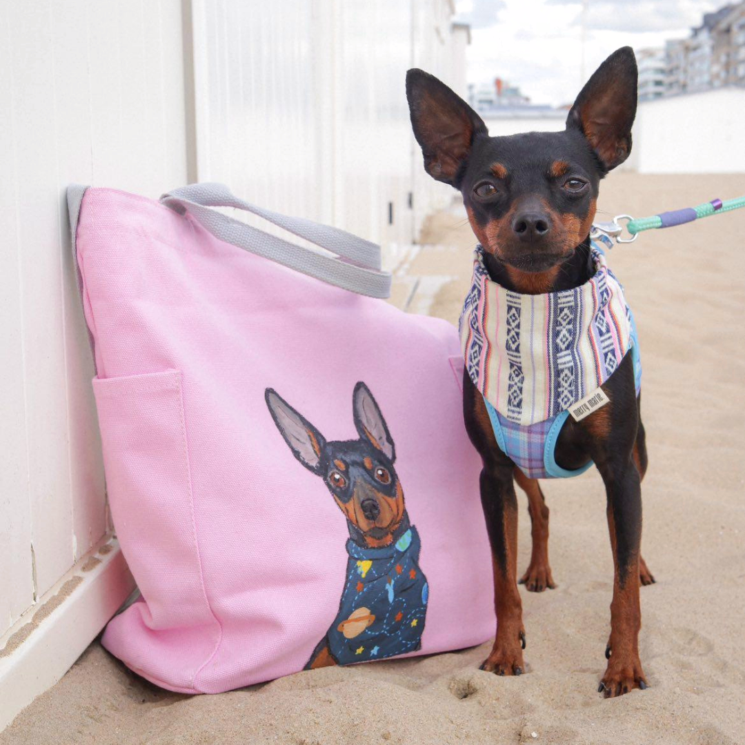 Pet Portrait Tote Bag