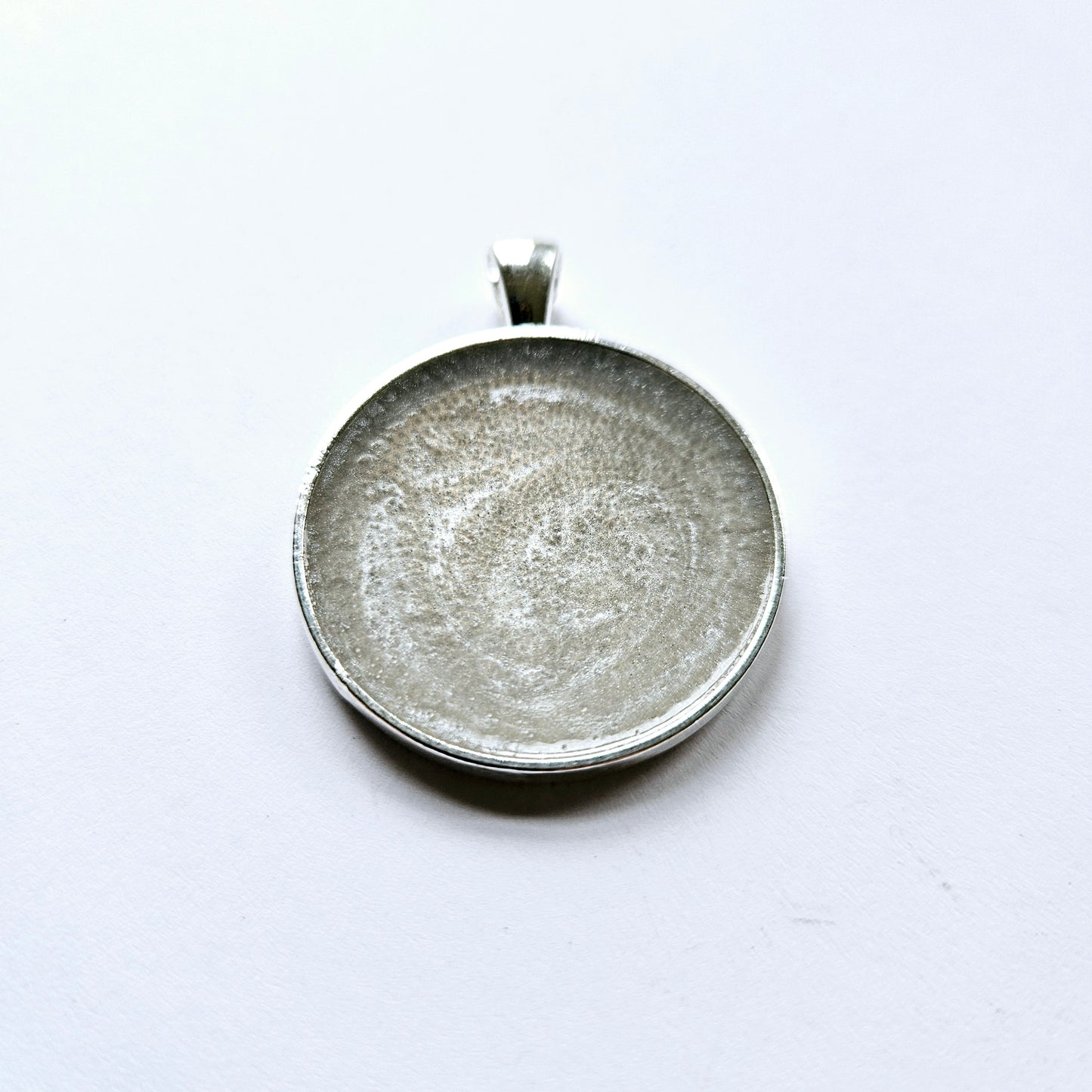 Silver Round Pet Tag