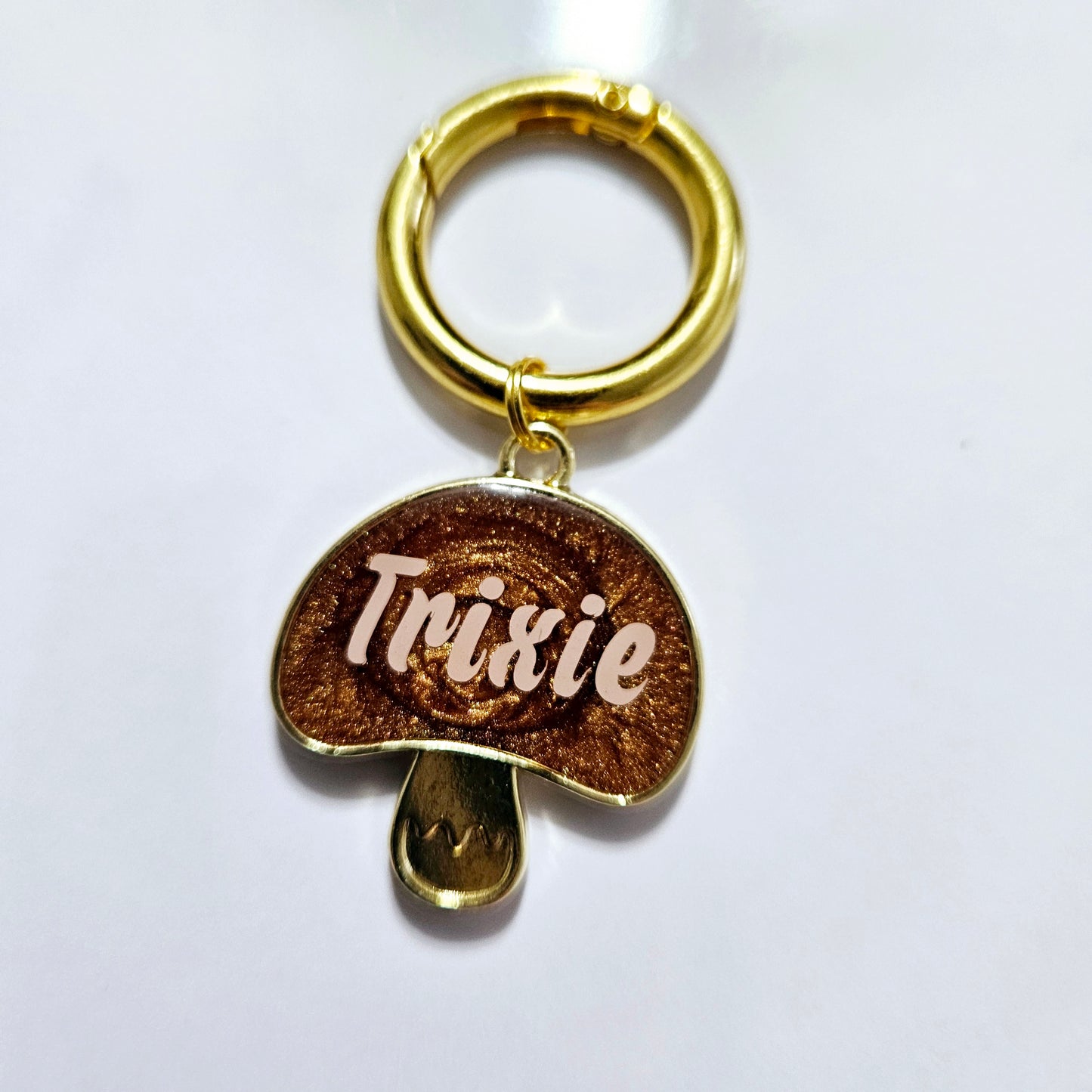 Mushroom Pet Tag