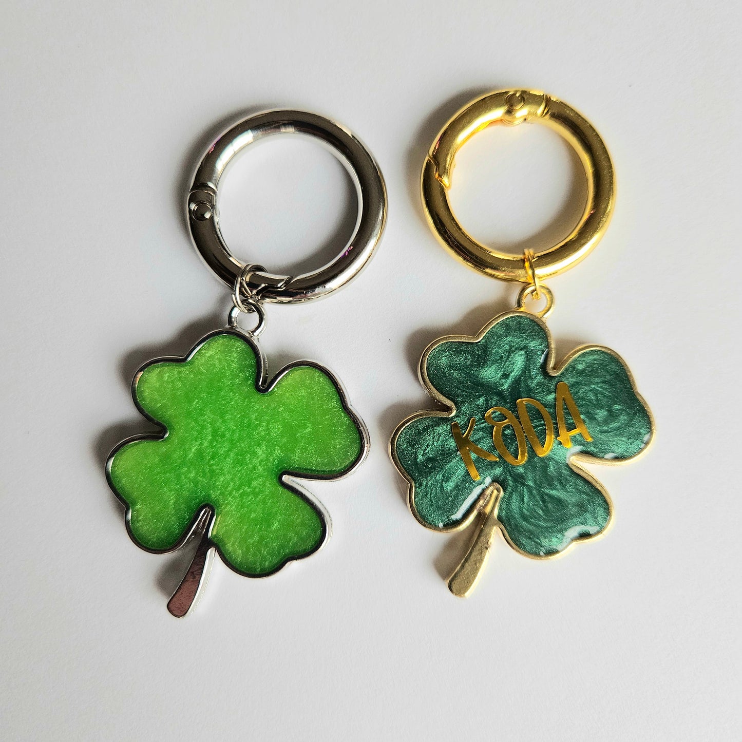 Four-Leaf Clover Pet Tag