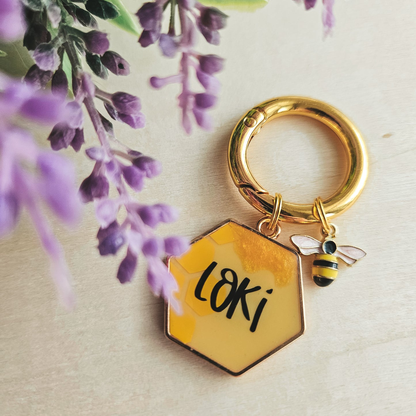 Honeycomb Pet Tag
