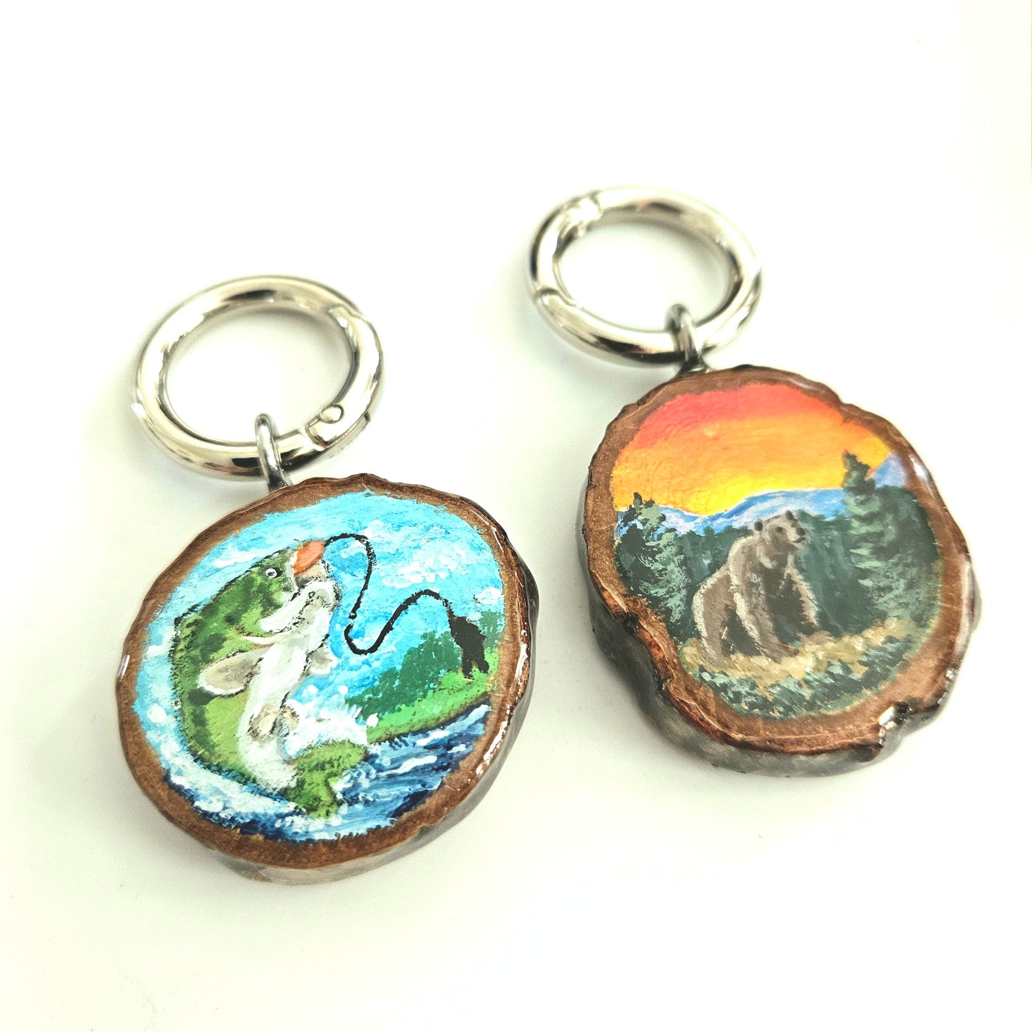 Custom Wood Slice Pet Tag