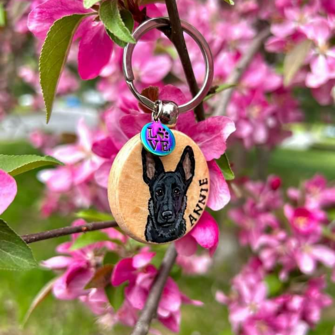 Wooden Keychain