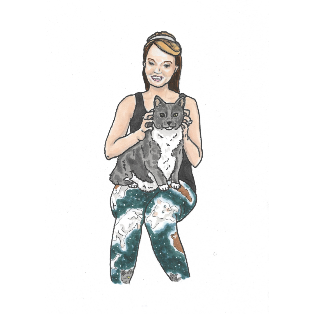 People & Pets Portrait Illustration