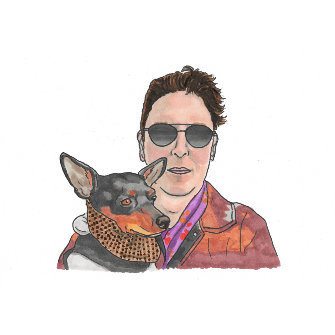 People & Pets Portrait Illustration
