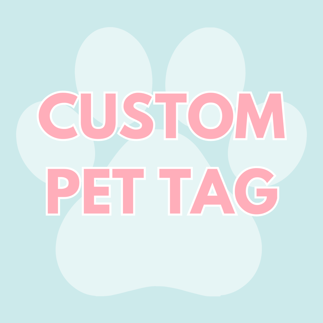 Custom Resin Pet Tag
