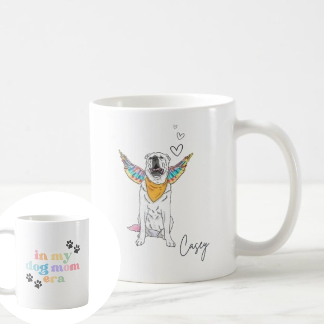 Dog mom clearance mugs