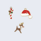 Reindeer Pet Tag