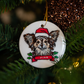 Ceramic Pet Portrait Ornament