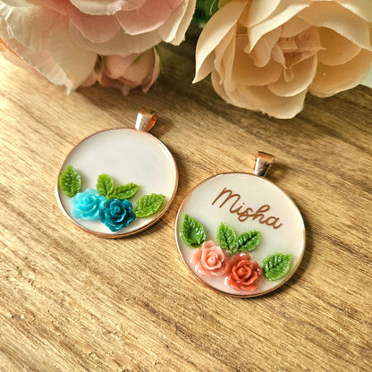 Boho Fall Floral Tag