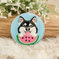 Watermelon Pet Portrait Tag
