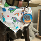 Pet Portrait Wood Slice Tag