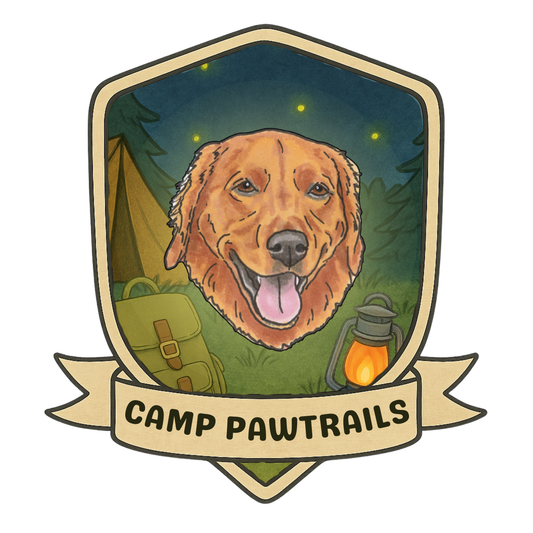 Camp Pawtrails Badge Add-on