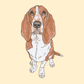 Digital Full-body Pet Portrait - Classic